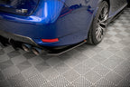Splitters laterales traseros Street Pro para Lexus GS F Mk4 Facelift