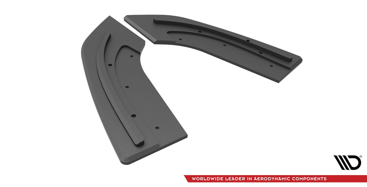 Splitters laterales traseros Street Pro para Mazda 3 MPS Mk1 US-Spec Version