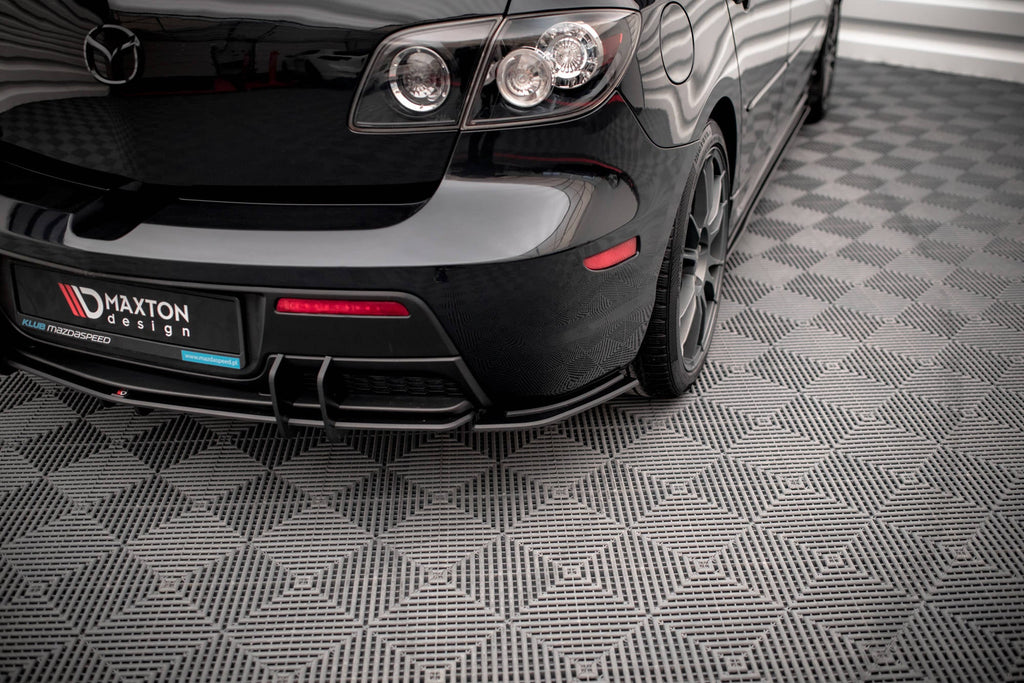 Splitters laterales traseros Street Pro para Mazda 3 MPS Mk1 US-Spec Version