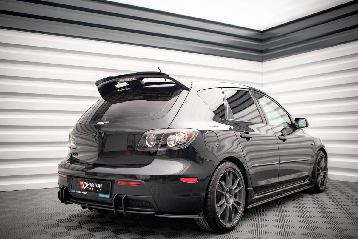 Splitters laterales traseros Street Pro para Mazda 3 MPS Mk1 US-Spec Version