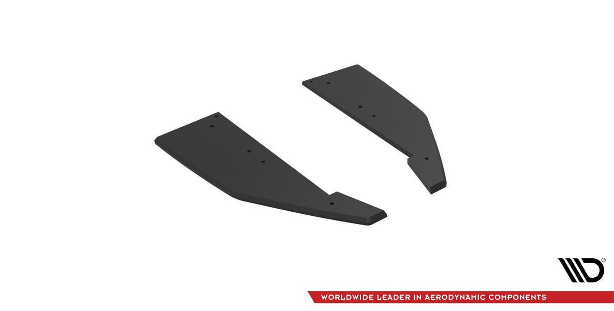 Splitters laterales traseros Street Pro para Mercedes-AMG C63 Sedan / Estate W205 Facelift
