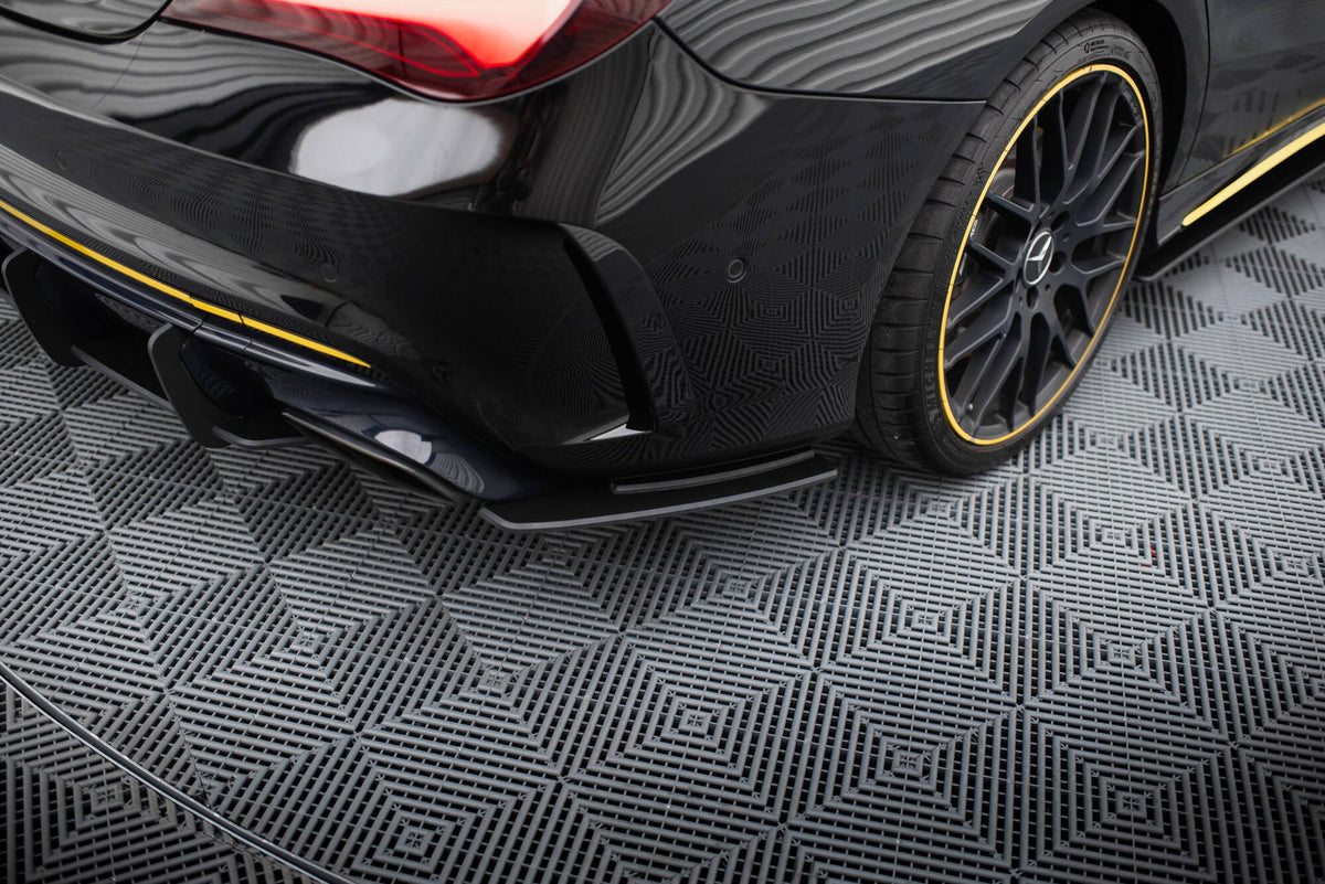 Splitters laterales traseros Street Pro para Mercedes-AMG CLA 45 C117 Facelift