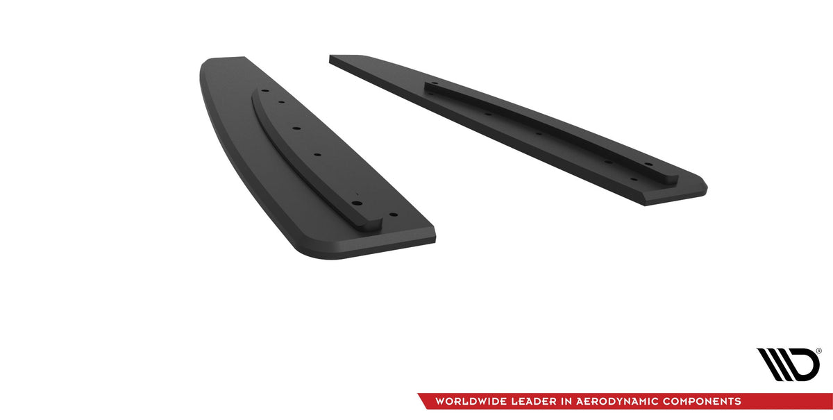 Splitters laterales traseros Street Pro para Mercedes-AMG CLA 45 C117 Facelift
