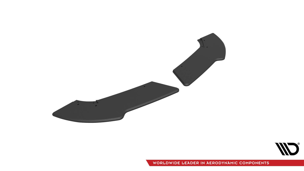 Splitters laterales traseros Street Pro para Mercedes-Benz A 45 AMG W176 Facelift