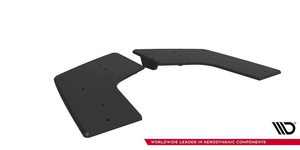 Splitters laterales traseros Street Pro para Mitsubishi Lancer EVO X