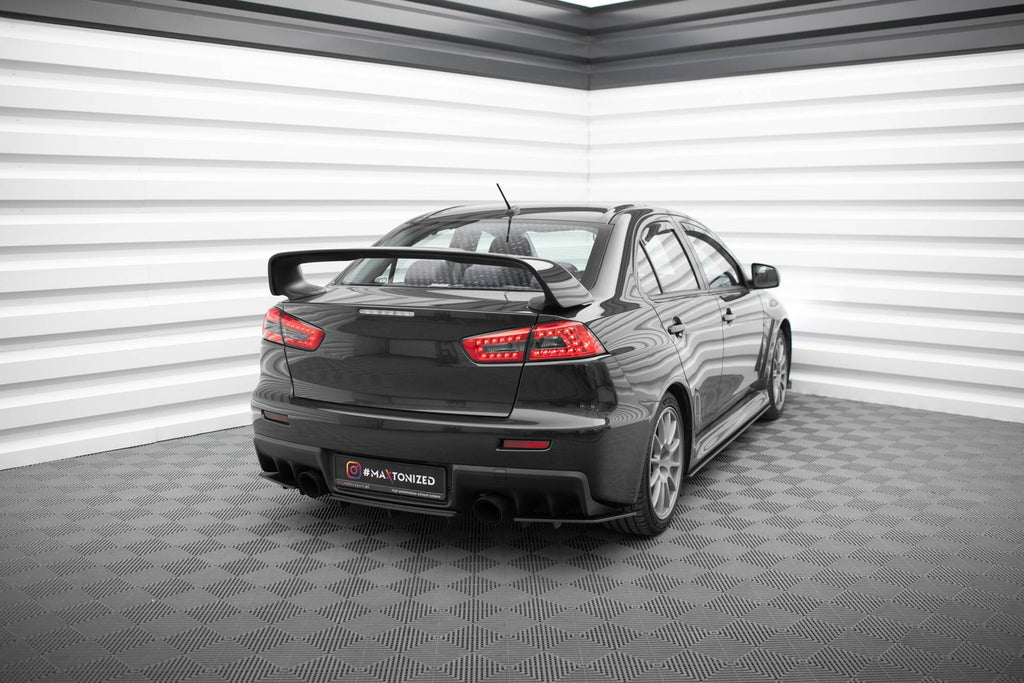 Splitters laterales traseros Street Pro para Mitsubishi Lancer EVO X