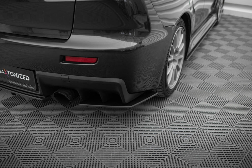 Splitters laterales traseros Street Pro para Mitsubishi Lancer EVO X