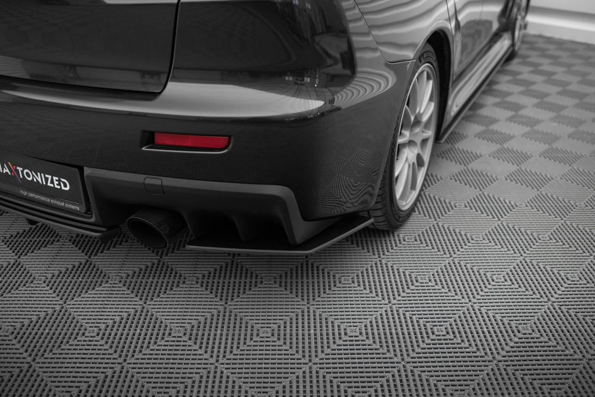 Splitters laterales traseros Street Pro para Mitsubishi Lancer EVO X