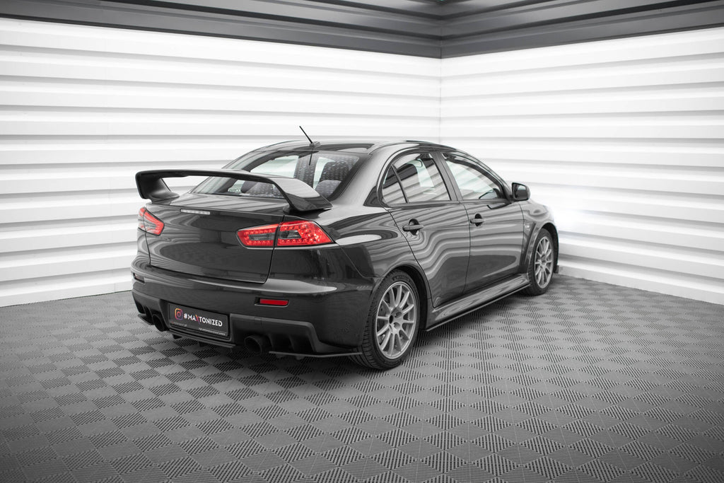 Splitters laterales traseros Street Pro para Mitsubishi Lancer EVO X