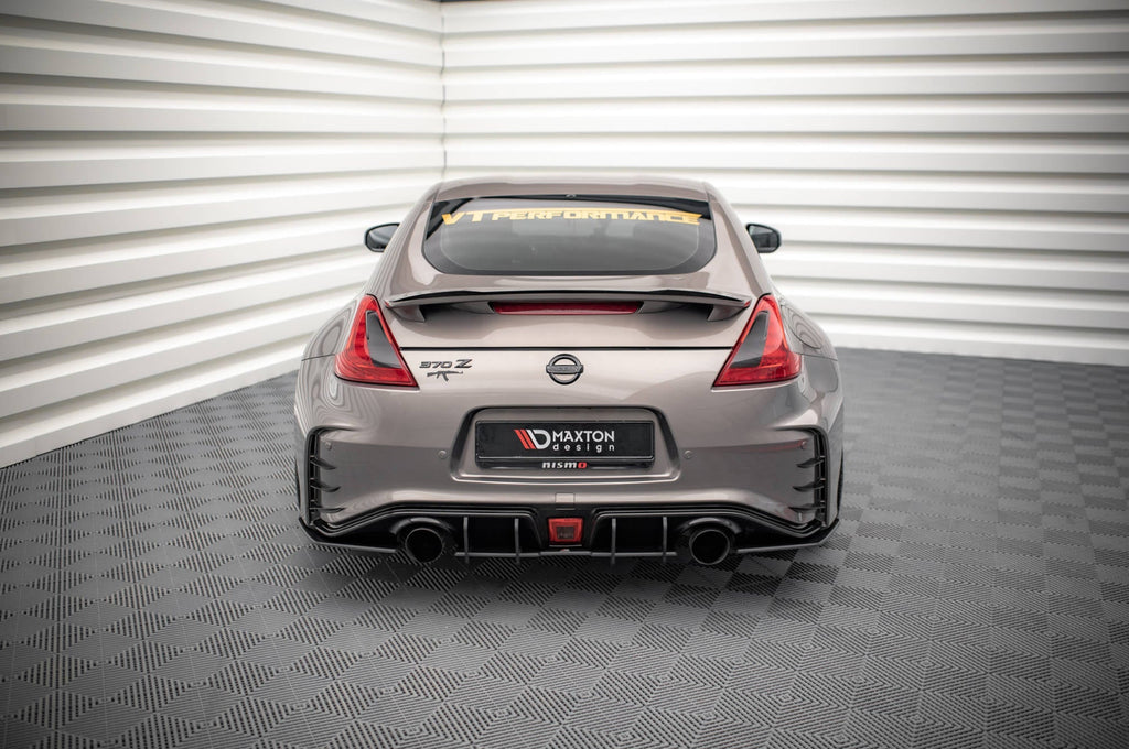 Splitters laterales traseros Street Pro para Nissan 370Z Nismo Facelift