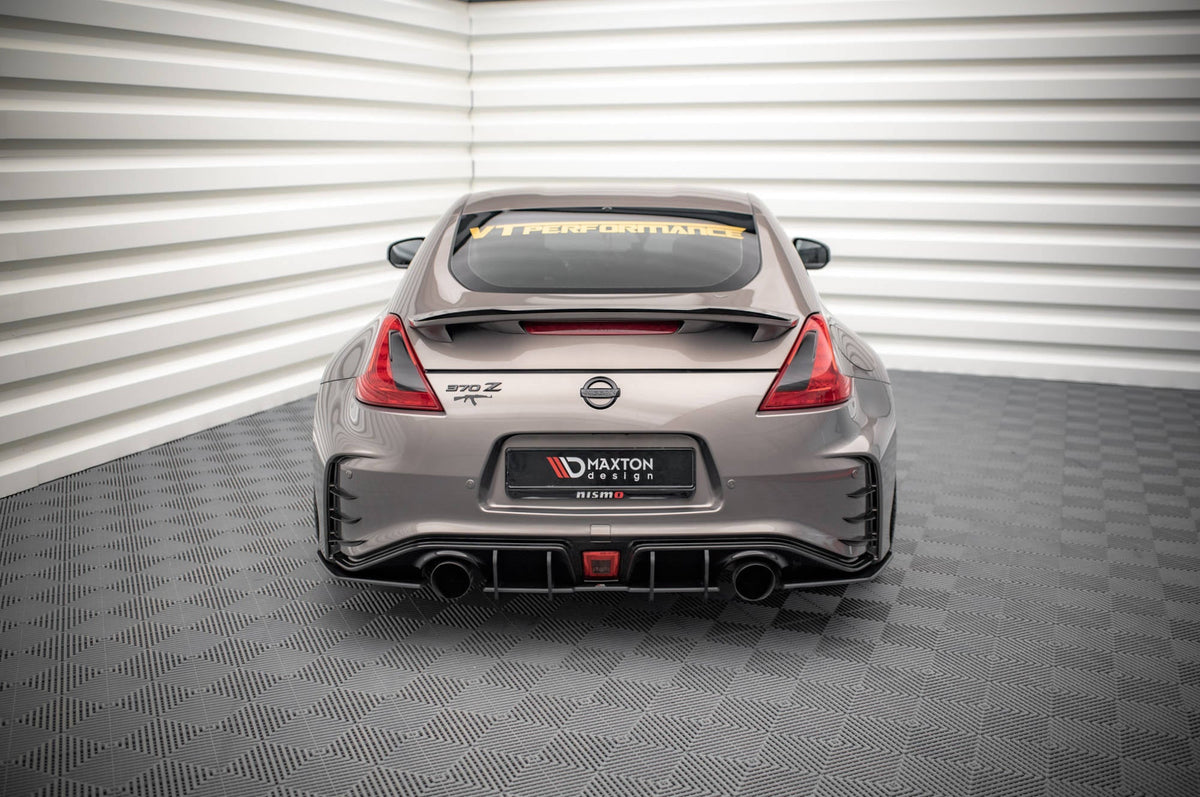 Splitters laterales traseros Street Pro para Nissan 370Z Nismo Facelift