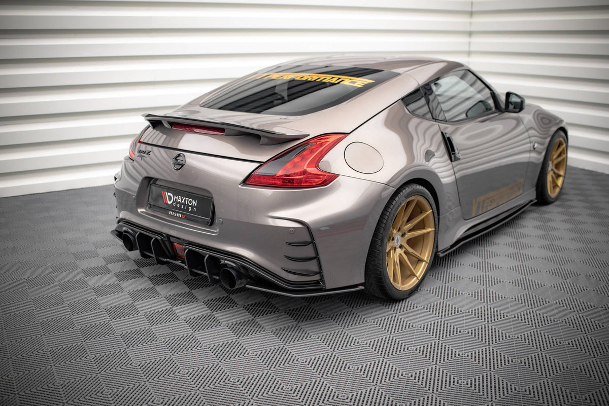 Splitters laterales traseros Street Pro para Nissan 370Z Nismo Facelift
