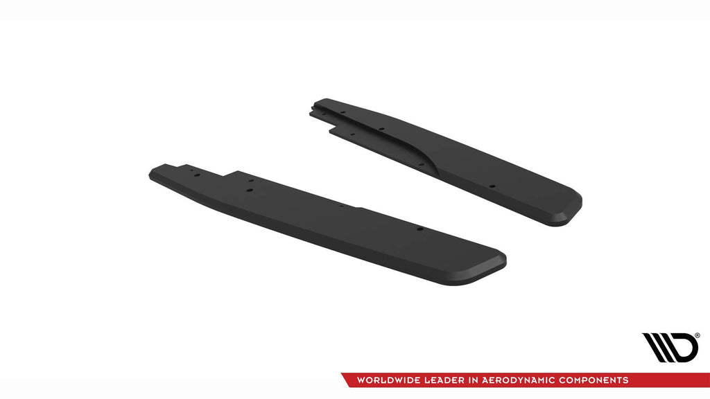 Splitters laterales traseros Street Pro para Nissan GTR R35 Facelift