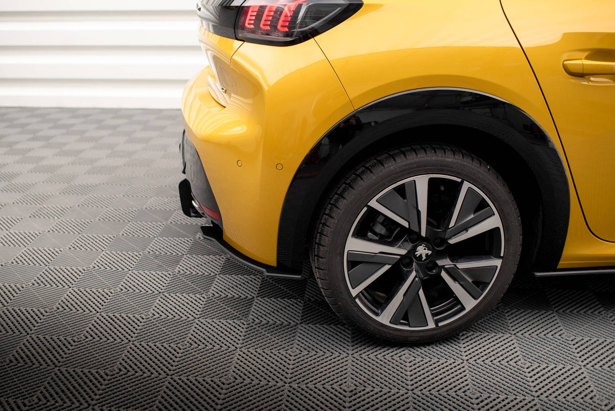 Splitters laterales traseros Street Pro para Peugeot 208 GT Mk2