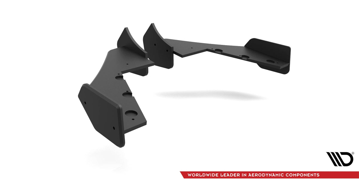 Splitters laterales traseros Street Pro para Subaru BRZ Mk1 / Mk1 Facelift