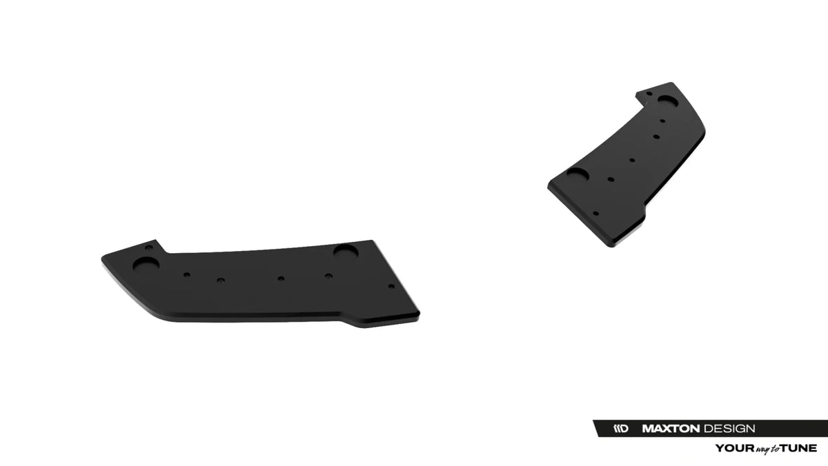 Splitters laterales traseros Street Pro para Toyota GR Yaris Mk4 Facelift