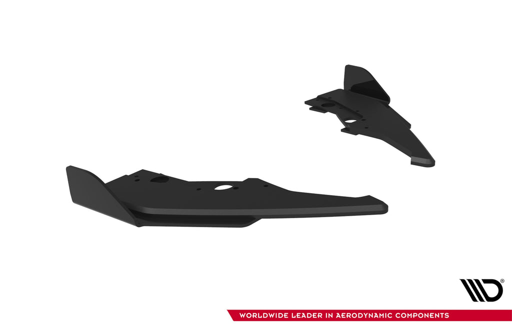 Splitters laterales traseros Street Pro V.2 + flaps para BMW 1 M-Pack F70