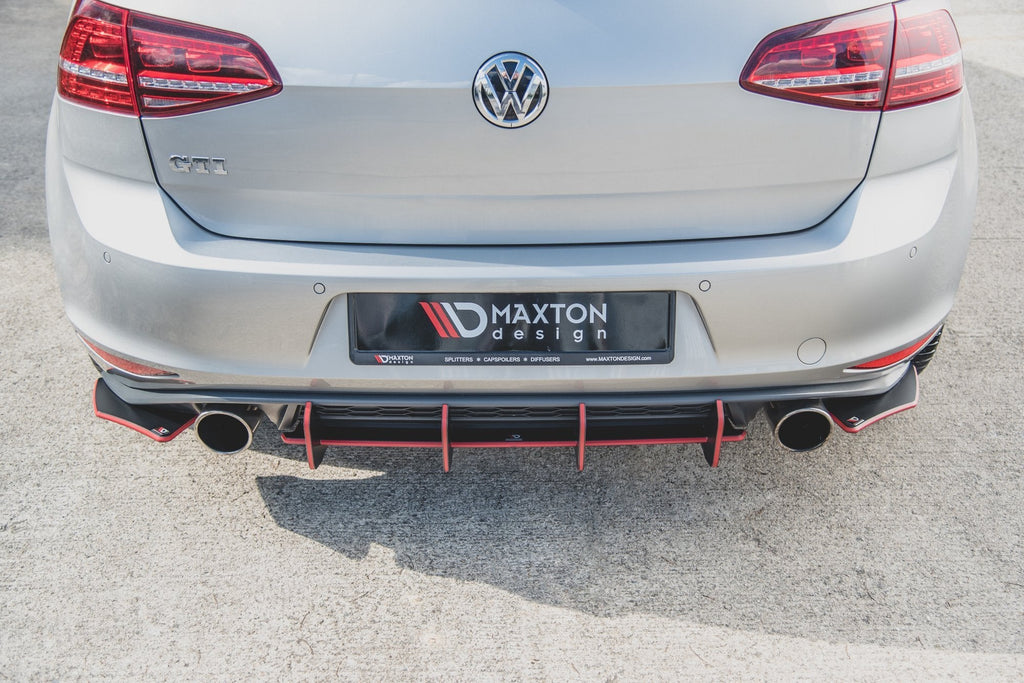 Splitters laterales traseros Street Pro V.2 para Volkswagen Golf Mk7 GTI