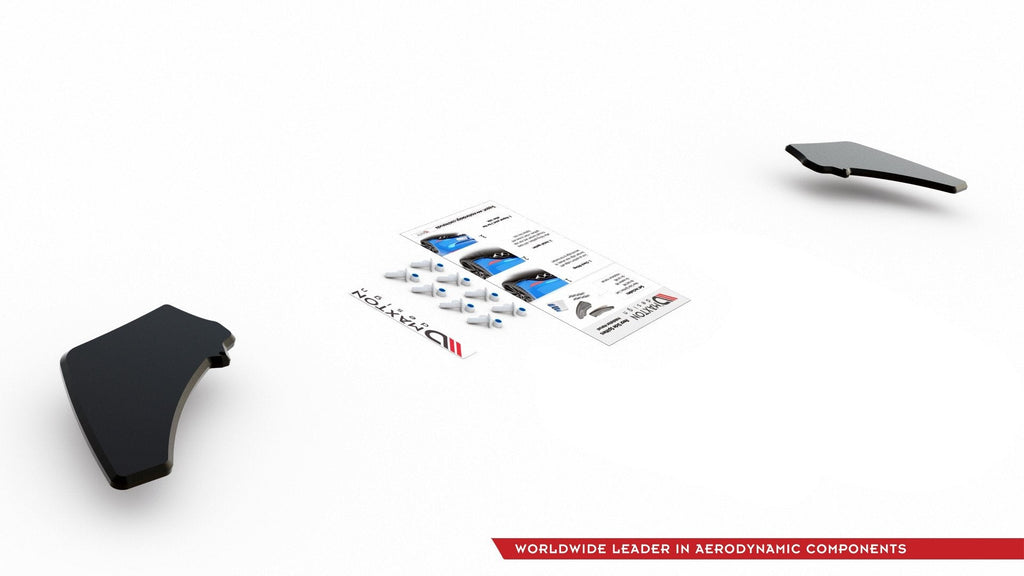 Splitters laterales traseros Street Pro V.2 para Volkswagen Golf Mk7 GTI