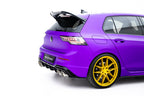 Splitters laterales traseros Street Pro V.2 para Volkswagen Golf R Hatchback Mk8 / Mk8 Facelift Fits only with : VW-GO-8-R-RS2G