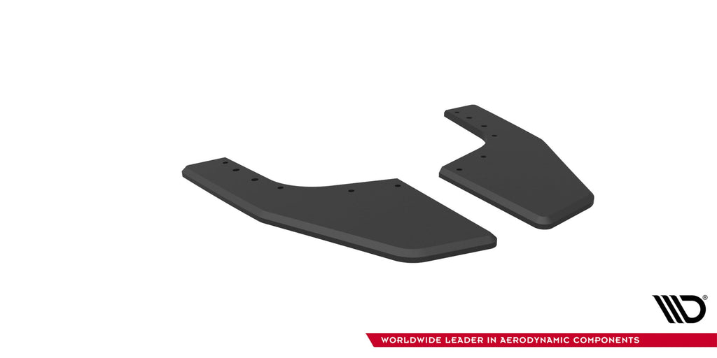 Splitters laterales traseros Street Pro V.2 para Volkswagen Golf R Hatchback Mk8 / Mk8 Facelift Fits only with : VW-GO-8-R-RS2G