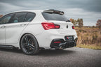 Splitters laterales traseros Street Pro V.3 + flaps para BMW 1 F20 M140i