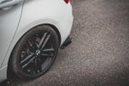 Splitters laterales traseros Street Pro V.3 + flaps para BMW 1 F20 M140i