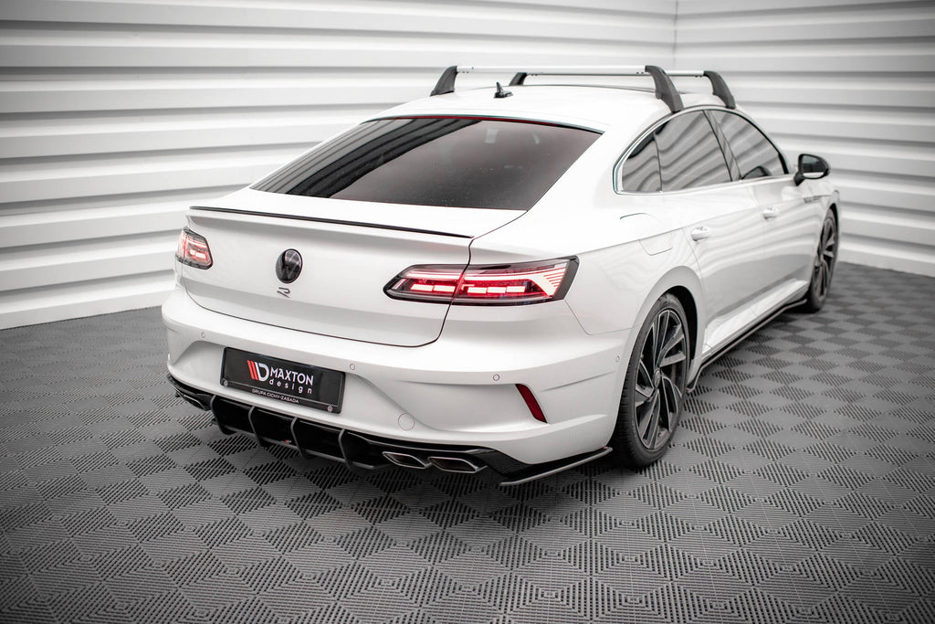 Splitters laterales traseros Street Pro para Volkswagen Arteon R Sedan / Shooting Brake Mk1 Faceift