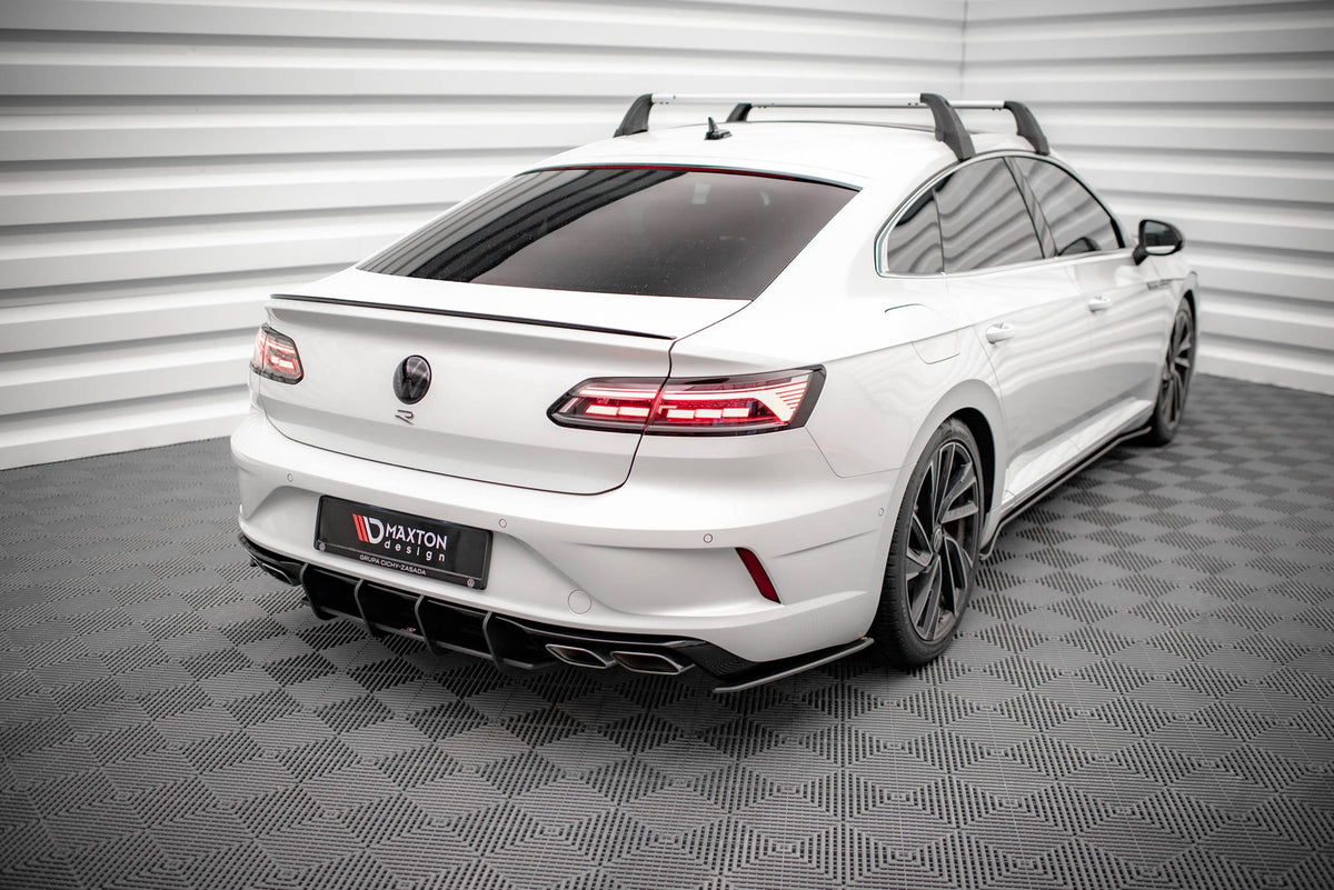 Splitters laterales traseros Street Pro para Volkswagen Arteon R Sedan / Shooting Brake Mk1 Faceift