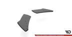 Splitters laterales traseros Street Pro para Volkswagen Golf R Mk7