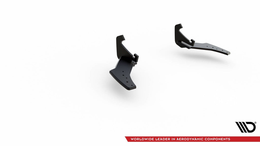 Splitters laterales traseros Street Pro para Volkswagen Golf R Mk7 Facelift