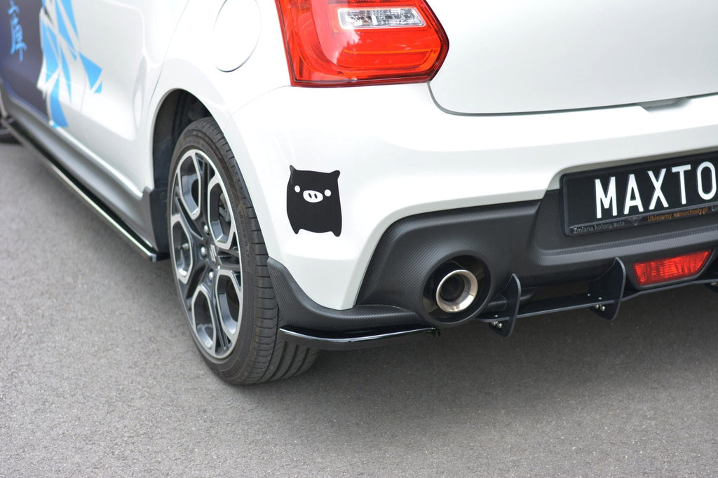 Splitters laterales traseros para Suzuki Swift Mk6