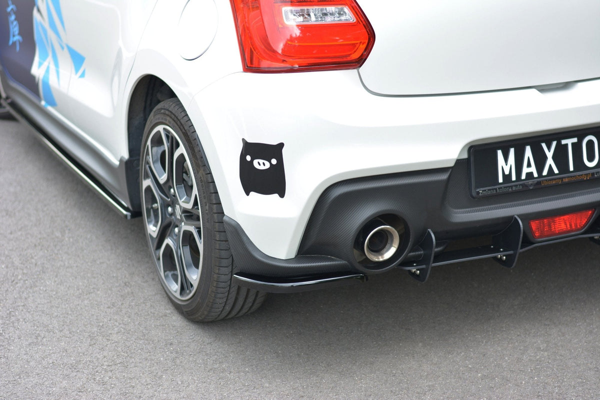 Splitters laterales traseros para Suzuki Swift Mk6