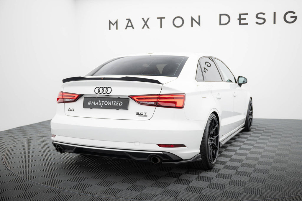 Splitters laterales traseros V.1 para Audi A3 Sedan 8V Facelift