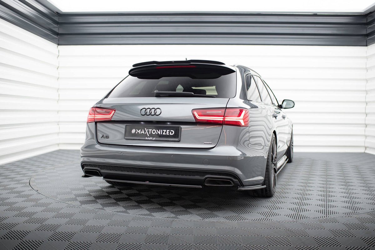 Splitters laterales traseros V.1 para Audi A6 / A6 C7 S-line/ S6 C7 Facelift