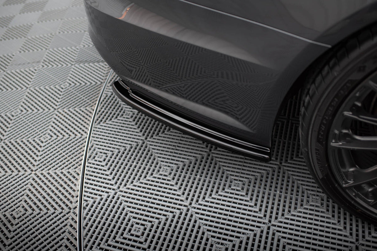 Splitters laterales traseros V.1 para Audi A6 / A6 C7 S-line/ S6 C7 Facelift