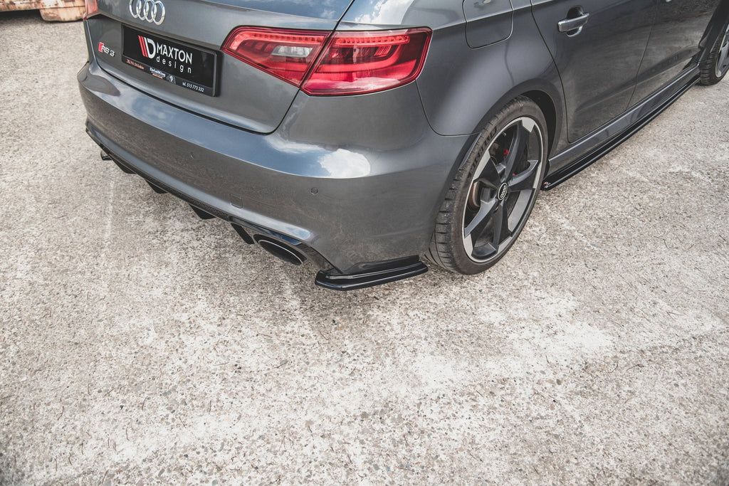 Splitters laterales traseros V.1 para Audi RS3 8V Sportback