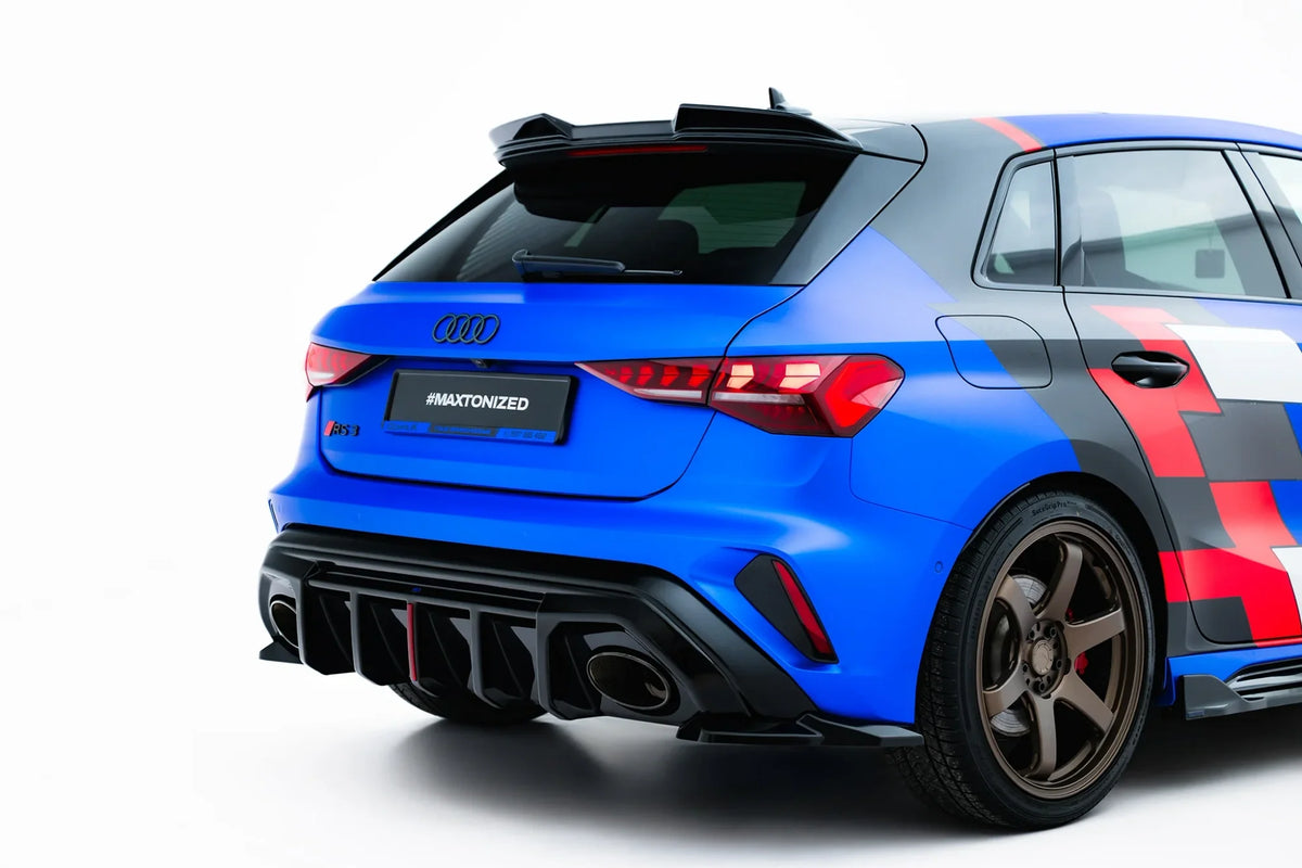 Splitters laterales traseros V.1 para Audi RS3 Sportback 8Y Facelift