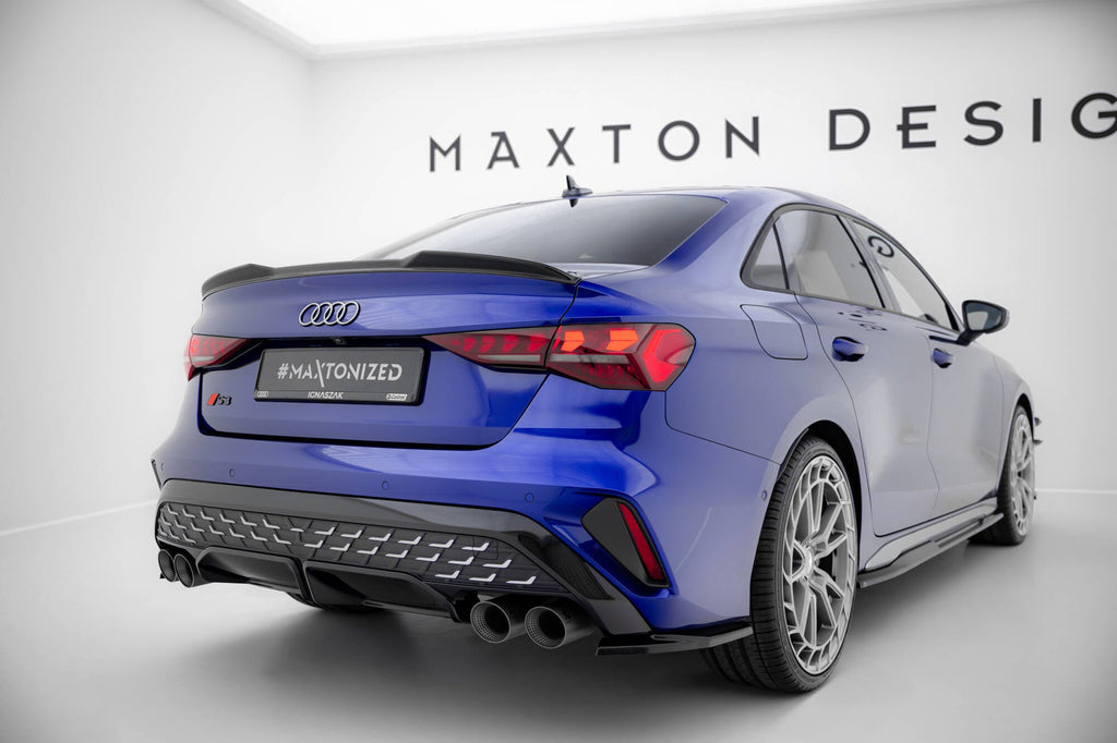 Splitters laterales traseros V.1 para Audi S3 Sedan 8Y Facelift