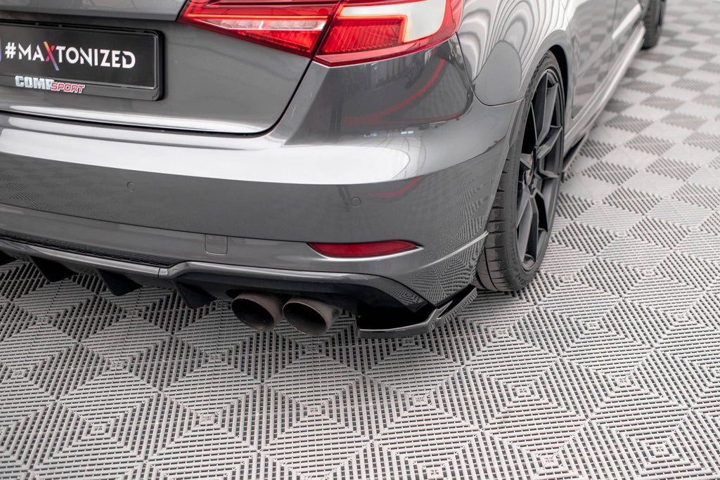 Splitters laterales traseros V.1 para Audi S3 Sportback 8V Facelift