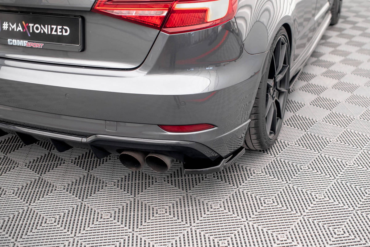 Splitters laterales traseros V.1 para Audi S3 Sportback 8V Facelift