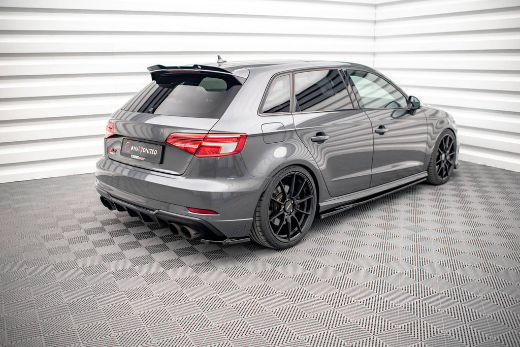 Splitters laterales traseros V.1 para Audi S3 Sportback 8V Facelift