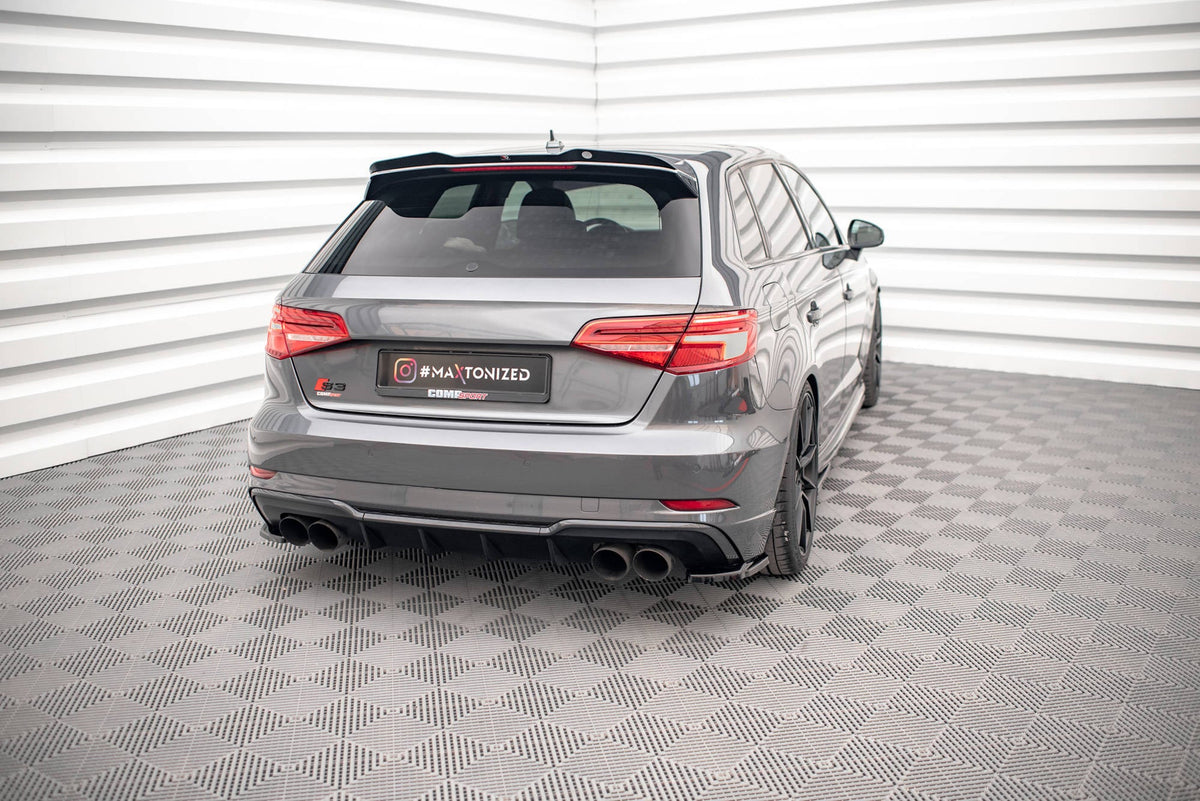 Splitters laterales traseros V.1 para Audi S3 Sportback 8V Facelift