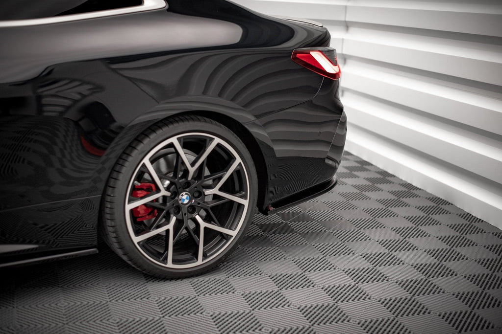 Splitters laterales traseros V.1 para BMW 4 M-Pack G22 / G23 / G22 Facelift / G23 Facelift