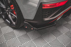 Splitters laterales traseros V.1 + flaps para Hyundai I30 N Hatchback Mk3 Facelift