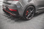 Splitters laterales traseros V.1 + flaps para Hyundai I30 N Hatchback Mk3 Facelift