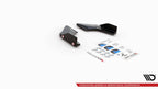Splitters laterales traseros V.1 + flaps para Volkswagen Golf GTI Clubsport Mk8
