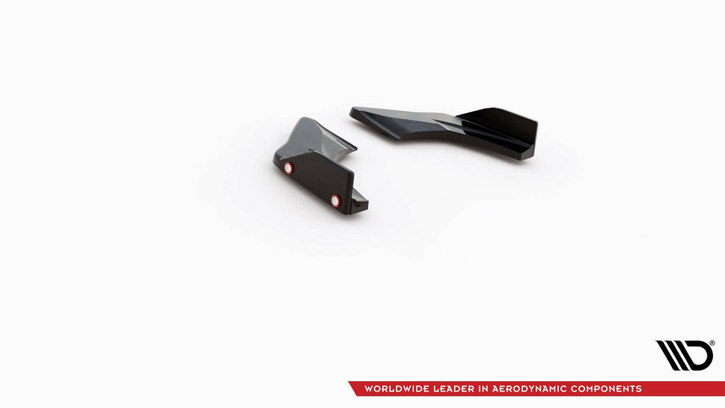 Splitters laterales traseros V.1 + flaps para Volkswagen Golf GTI Clubsport Mk8 Facelift