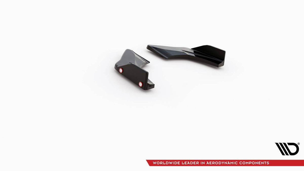 Splitters laterales traseros V.1 + flaps para Volkswagen Golf GTI Clubsport Mk8 Facelift