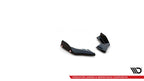 Splitters laterales traseros V.1 + flaps para Volkswagen Golf GTI Clubsport Mk8 Facelift